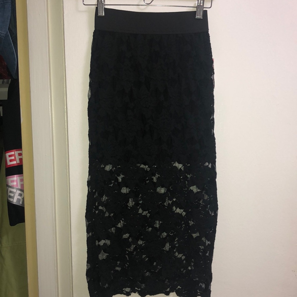 Free People Lace Skirt